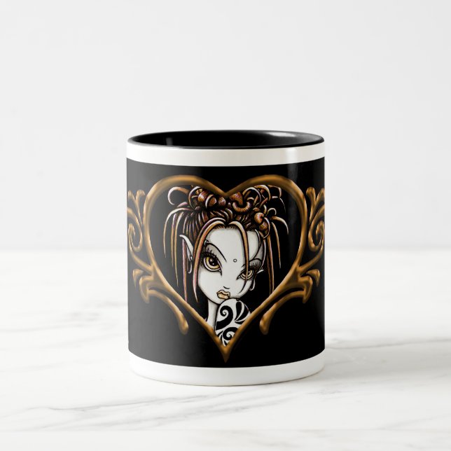 Taza de café de Mocca Brown "Sophia" (Centro)