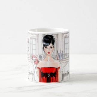 Taza de café de moda del hotel de Pariz Ritz