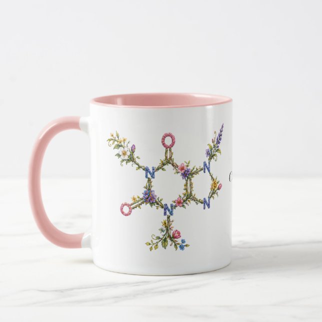 Taza de café de molécula botánica (Izquierda)
