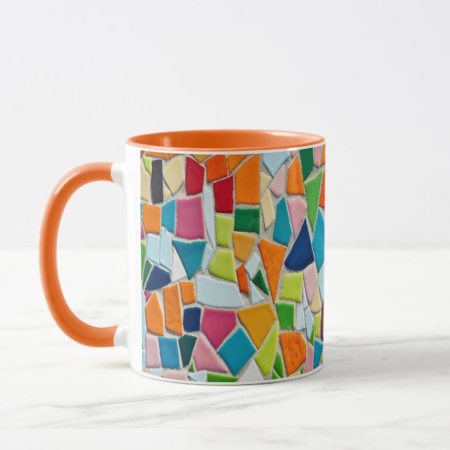 taza de café de mosaico (Izquierda)
