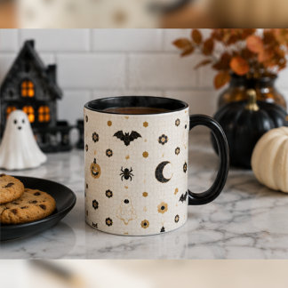 Taza de café de mosaico de azulejos de Bistro Pari