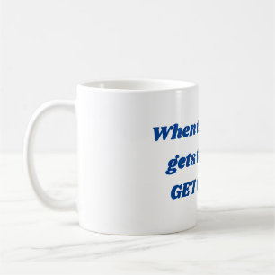 Taza de café de motivación