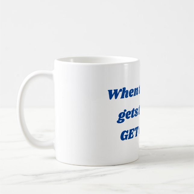 Taza de café de motivación (Izquierda)