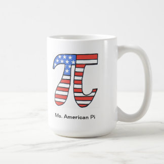 Taza de café de ms american Pi