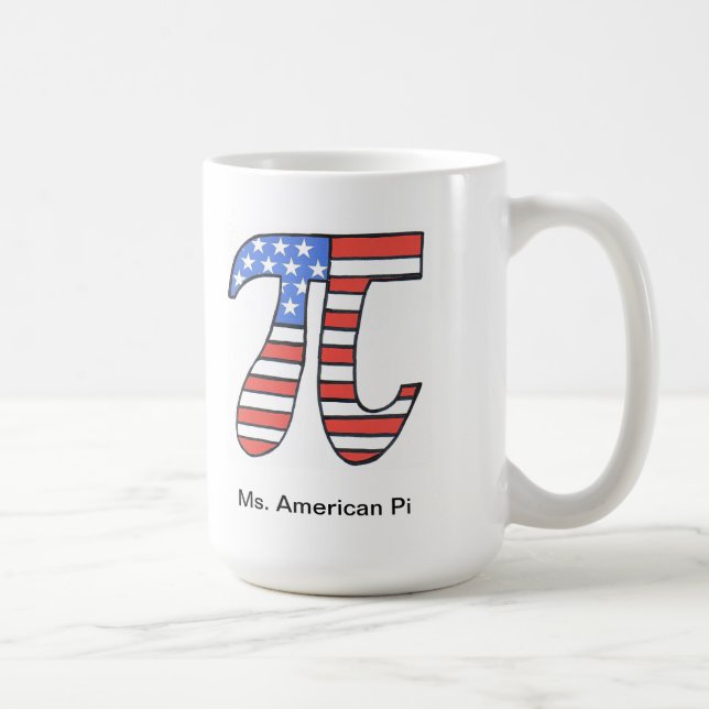 Taza de café de ms american Pi (Derecha)