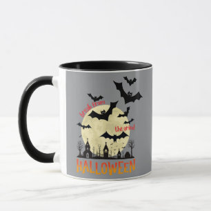 Taza de café de murciélagos voladores