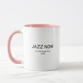 Taza de café de música Jazz Now