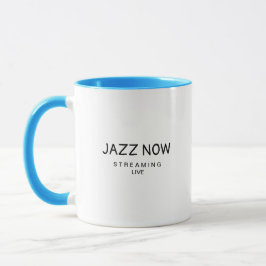 Taza de café de música Jazz Now