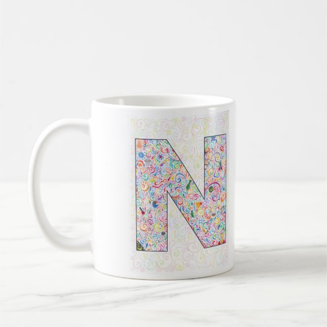Taza de café de "N" (Izquierda)