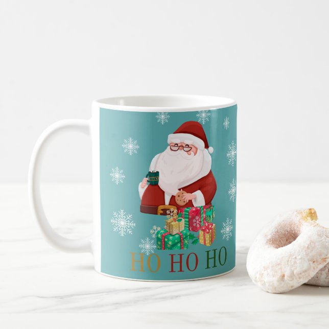 Taza de café de Navidad (Con donut)