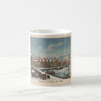 Taza de café de Navidad de Bergen, Noruega