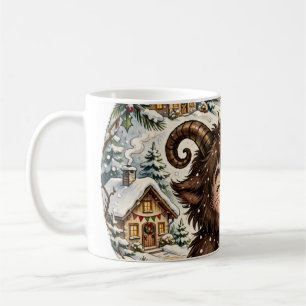 Taza de café de Navidad de Krampus