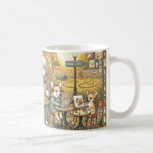 Taza de café de Navidad para las fiestas de Cafe p