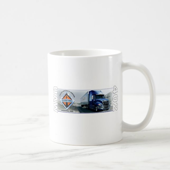 Taza de café de Navistar del LOCAL 402 del CAC (Derecha)