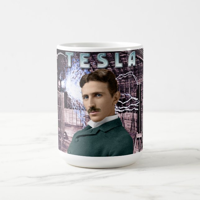Taza de café de Nicola Tesla (Centro)