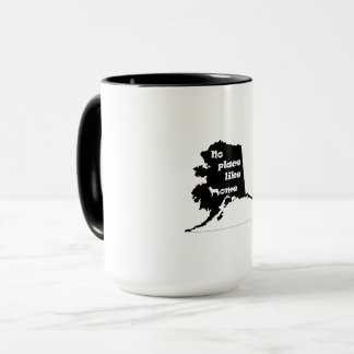 Taza de café de Nome Alaska