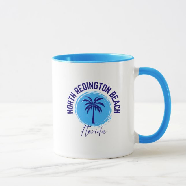 Taza de café de North Redington Beach Florida (Derecha)