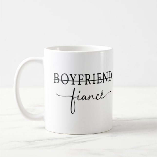 Taza De Café "De novio a novio" (Izquierda)