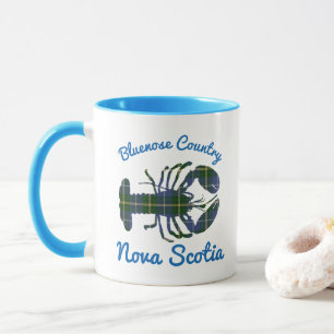 taza de café de Nueva Escocia del país de Blueno