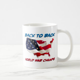 Taza De Café De nuevo a campeones traseros de la guerra mundial