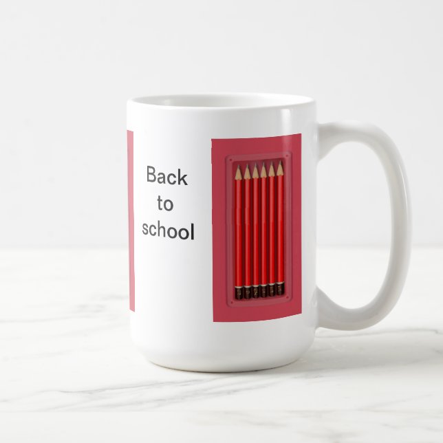 Taza De Café de nuevo a escuela (Derecha)