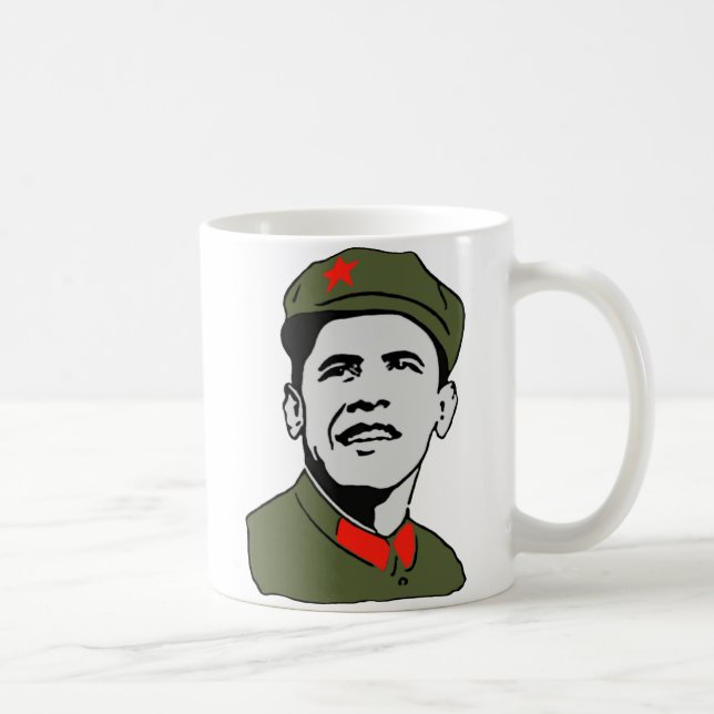Taza de café de Obama Mao (Derecha)
