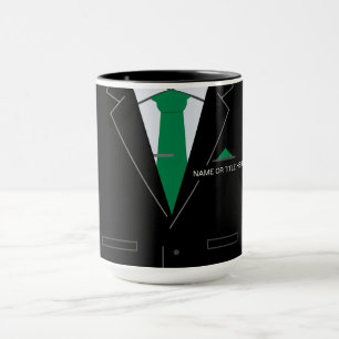 Taza de café de oficina con nombre personalizado r