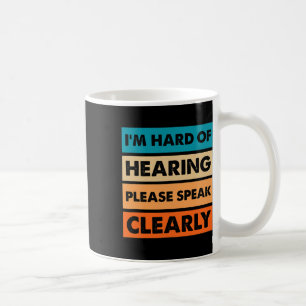 Taza De Café De Oír Audiencias Sordas Insuficiencia Del Lenguaj