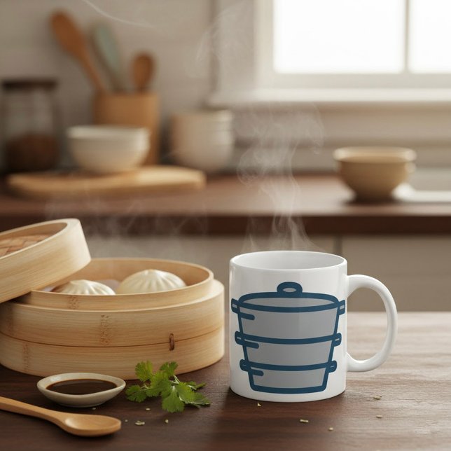 Taza de café de olla gris (Subido por el creador)
