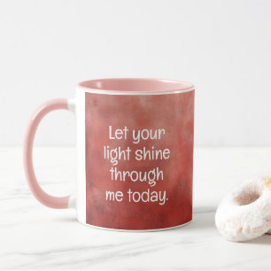 Taza de café de oración matutina