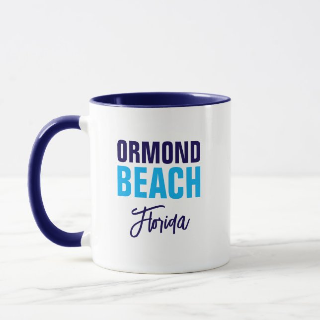 Taza de café de Ormond Beach Florida (Izquierda)