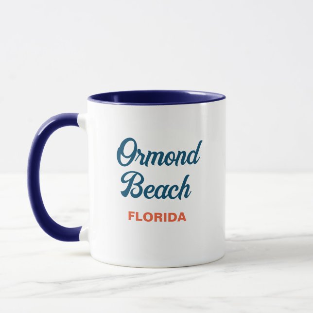 Taza de café de Ormond Beach Florida (Izquierda)