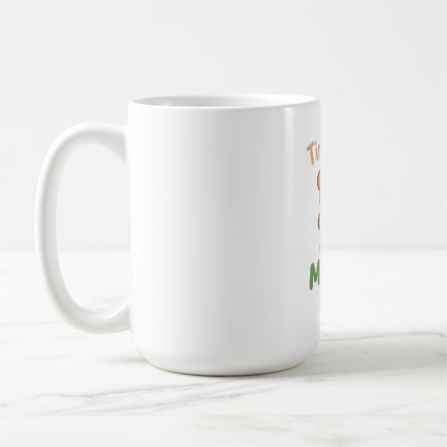 Taza de café de osito de peluche lindo – Taza de r (Izquierda)