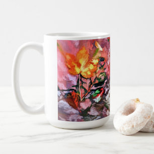 Taza de café de otoño