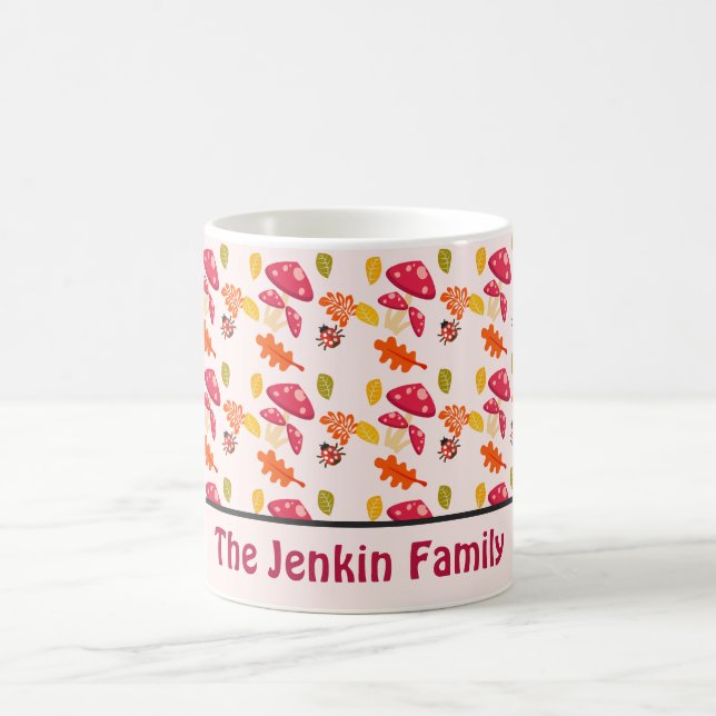 Taza de café de otoño personalizada (Centro)