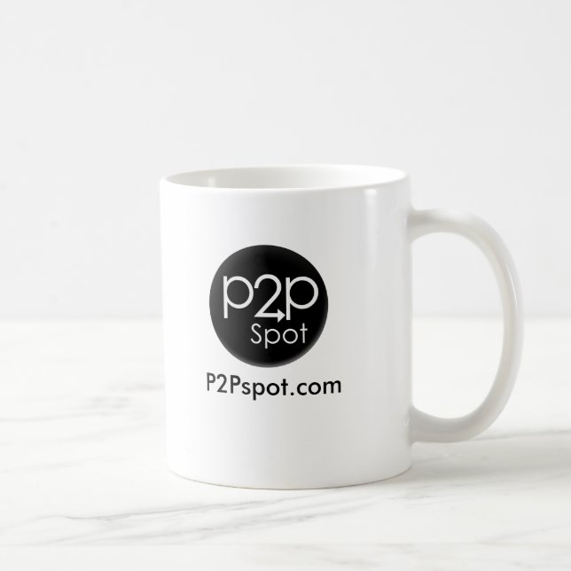 Taza de café de P2Pspot (Derecha)