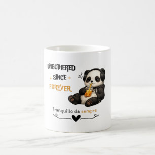Taza de café de Panda genial