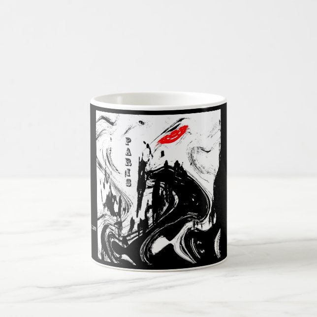 Taza de café de "París" del extracto (Centro)