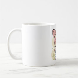 Taza de café de Pascua de capullos de conejito lin