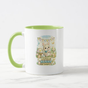 Taza de café de Pascua de conejito pequeño