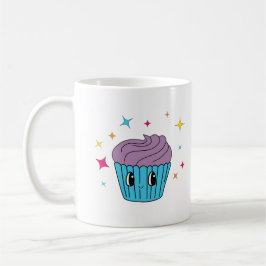 Taza de café de pastelito adorable