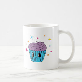 Taza de café de pastelito adorable