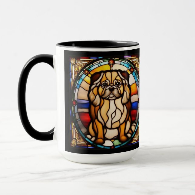 Taza de café de Pekín lindo (Izquierda)
