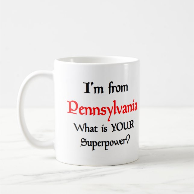 taza de café de Pensilvania (Izquierda)