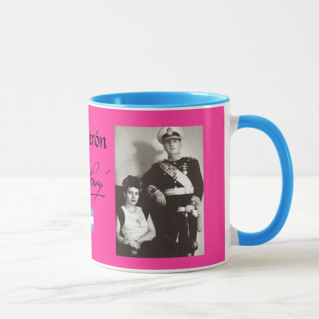 Taza de café de PERON de EVITA* (Derecha)