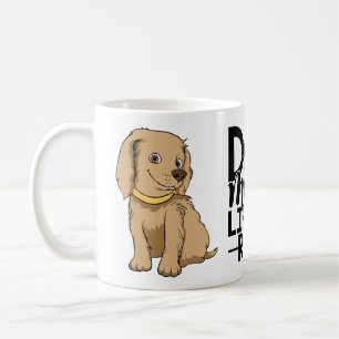 Taza De Café De Perro Divertido Regalo De Mamá Per