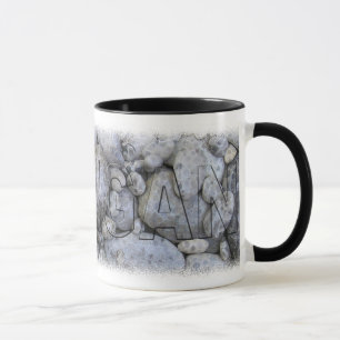 Taza de café de piedra de Petosky