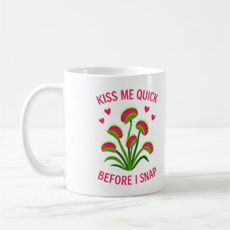 Taza de café de planta divertida Venus Atrapamosca