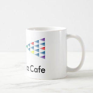 Taza de café de plata del café del zumbido -