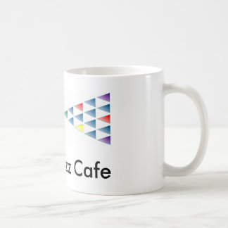 Taza de café de plata del café del zumbido -